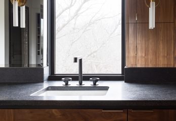 Custom basement kitchen