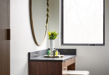 Custom bathroom vanity