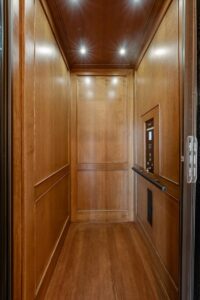 Elevator in luxury custom home in Overland Park KS
