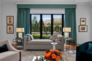 Living area with a view