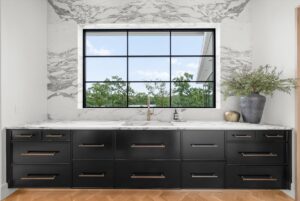 View of second butcher's kitchen in custom built Belton MO home