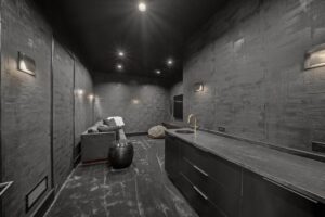 Theater in luxury custom built Belton MO home