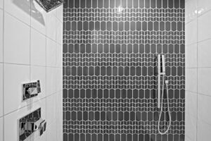 Custom shower in Overland Park Kansas home